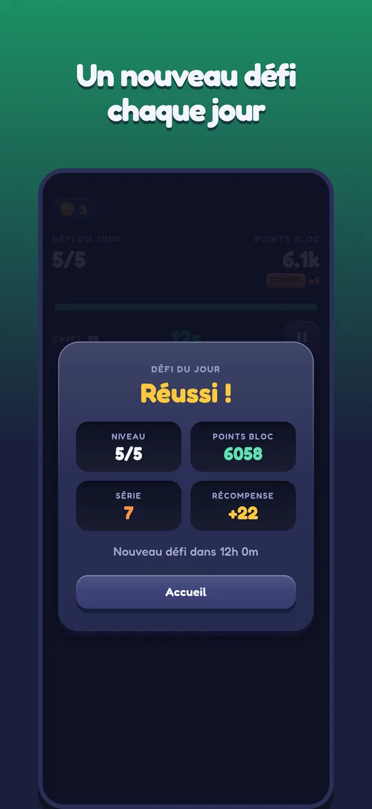 Défi du jour